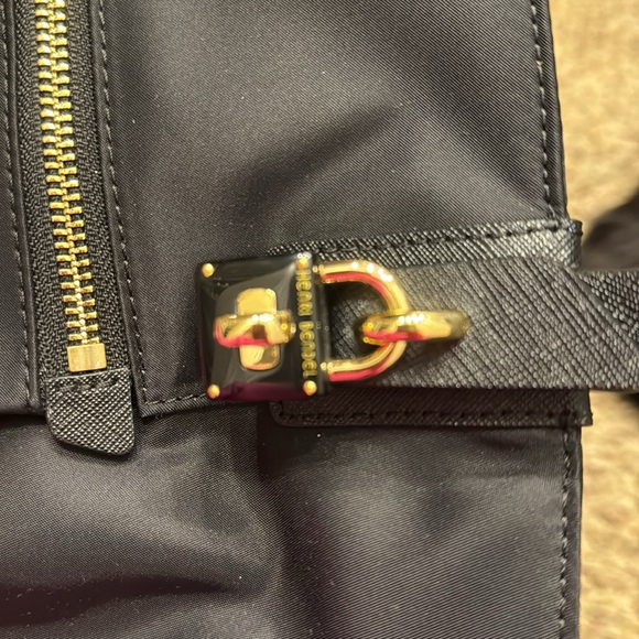 HENRI BENDEL Jetsetter Nylon Shopper Tote Black - Picture 7 of 7